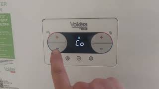 Vokera Vibe Max Installer Mode [upl. by Bolten]