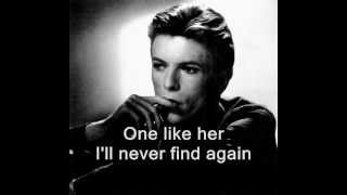 David Bowie  Ragazzo Solo Ragazza Sola  english lyrics Lonely Boy Lonely Girl [upl. by Alphonsa]