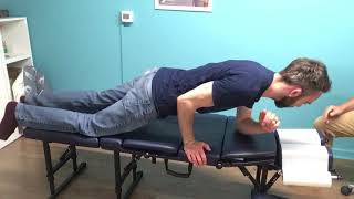 Sacro Occipital Technique Chiropractic Adjustment [upl. by Licha]