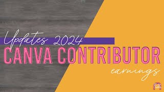 Canva Contributor Updates 2024 [upl. by Lipcombe]