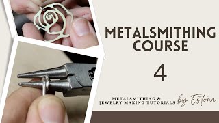 Metalsmithing Course  Lesson 4 preview  Estona Tutorials [upl. by Brianna]