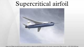 Supercritical airfoil [upl. by Alyce761]