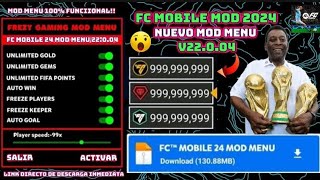 🔥MOD MENU APK FC MOBILE UNLIMITED MONEY😱HACK MOD MENU PARA FC MOBILE MEDIAFIRE🎁FC MOBILE HACKEADO 24 [upl. by Darice]