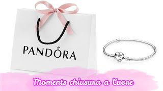 PANDORA BRACCIALE MOMENTS CHIUSURA CUORE  PANDORA MOMENTS BRACELET HEART CLOSURE [upl. by Adnohral]