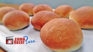 Cómo Hacer Pan Casero fácil y rápido  Receta de Pan Casero [upl. by Anoy]