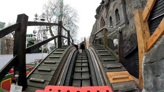 Rutschebanen 4K Front Seat POV  Tivoli Gardens [upl. by Jeralee19]