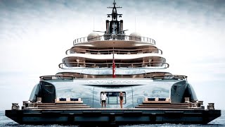 Inside a 50000000 Luxury SuperYacht  201 Lurssen Super Yacht Tour [upl. by Aibara]