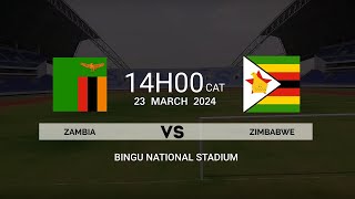 Zambia vs Zimbabwe  Four Nation Tournament 2024  Pre Match Analysis [upl. by Cost]