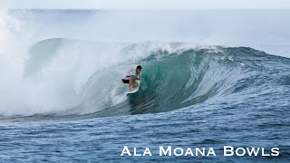 South Swells Come To Hawaii RAW 4K Ala Moana Bowls [upl. by Fatima570]