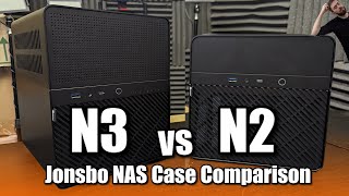 The Jonsbo N2 vs N3 NAS Case Comparison [upl. by Berke371]