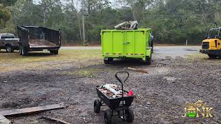 Full property clean out amp 25000 lbs of Junk amp trash in Orlando Florida 😱 [upl. by Karlin]