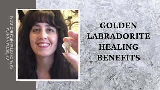 Healing With Golden Labradorite [upl. by Harlow66]