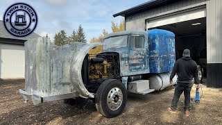 Peterbilt 359 Restoration Ep77 Prepping for Paint [upl. by Hunsinger]