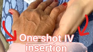 IV INSERTION for ELDERLY [upl. by Asel]