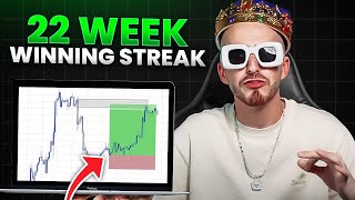 Trading strategy that has me on a 22 week WINNING streak [upl. by Nymzaj]