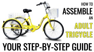 How to Assemble an Adult Tricycle Your StepbyStep Guide wwwtrikebikecomau TrikeBikeAustralia [upl. by Knitter]