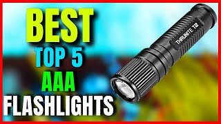 TOP 5 Best AAA Flashlights 2023 [upl. by Ziom]