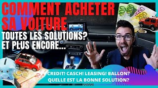 ✅COMMENT FINANCER SA🚗VOITURE💰SOLUTION ACHAT AUTOje vous explique toutguideachatlldleasing [upl. by Marilin678]