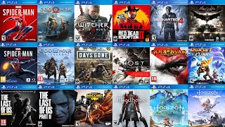 Top 30 Best PS4 Games of All Time  Best Playstation 4 Games [upl. by Clabo]