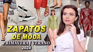 ¿QUÉ ZAPATOS ESTÁN DE MODA EN EL 2024 [upl. by Llezo]