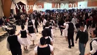 nouveL an hmong Avignon danse carrée 191220152016 [upl. by Fedirko774]