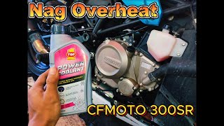 palit coolant CFMOTO 300SR [upl. by Fital]