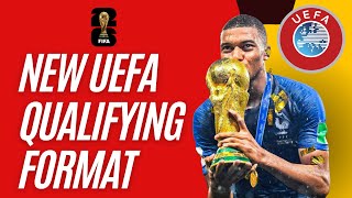 New UEFA Qualifying Format Explained 2026 FIFA World Cup [upl. by Aicirt]