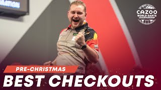 Best Checkouts  PreChristmas  202223 Cazoo World Darts Championship [upl. by Edgar974]