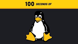 Linux in 100 Seconds [upl. by Hajan365]