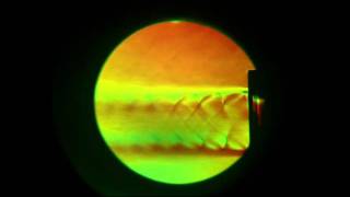 Color Schlieren Filters with a Supersonic Nozzle [upl. by Erwin587]