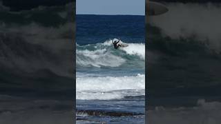 Bang 🕺 australia surfing travel newsouthwales newcastle merewether ocean beach [upl. by Adnhoj567]