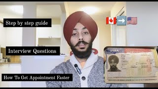 HOW TO APPLY USA TOURIST VISA FROM CANADA  FULL STEP BY STEP GUIDE [upl. by New]