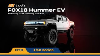 🚙 FMS 118 FCX18 Hummer EV Pickup Truck RTR⚡ [upl. by Tatman683]