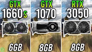 GTX 1660 Super vs GTX 1070 vs RTX 3050  Tested in 2023 [upl. by Yoong455]