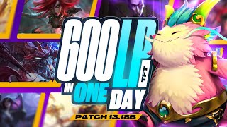 These 6 Comps Got Me 600LP in One Day  Patch 1318B Best Comps [upl. by Kalie]