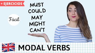 VERBOS MODALES de deducción en inglés  MUST CANT COULD  MAY  MIGHT [upl. by Loginov]