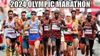 the 2024 OLYMPIC MARATHONParis [upl. by Aniled]