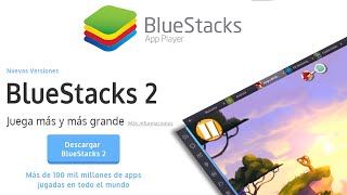 🥇 Descargar instalar y configurar BlueStacks 2  Emulador Android para Windows ✅ [upl. by Molli]