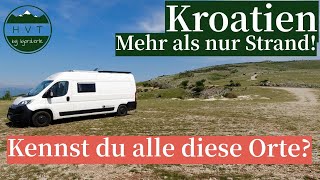 10 Tage Vanlife im facettenreichen Kroatien  Abseits der Strände [upl. by Oiramal]