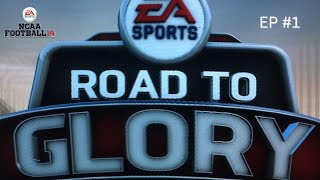 FIRST GAME OF THE SENIOR YEAR OF HS NCAA 14 ROAD TO GLORY Ep 1 [upl. by Ettellocin]