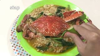 Resepi maggie ketam [upl. by Natty]