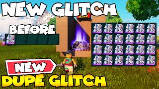 NEW UPDATED DUPLICATION GLITCH LEGO Fortnite UNLIMTED ITEMS DUPLICATION GLITCH EASY [upl. by Ardnaed]