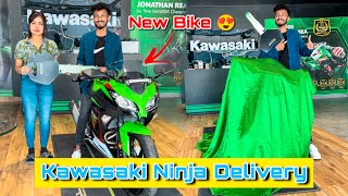 New Bike Delivery  KAWASAKI NINJA 300 BS6 2023 [upl. by Kalikow]