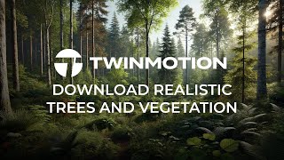 Twinmotion 20241  Get Realistic Trees And Vegetation In Two Steps [upl. by Salangia212]