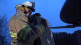 Peacham Vermont Fire Department Demonstrates the Chimney Scrubber [upl. by Ahtaela218]