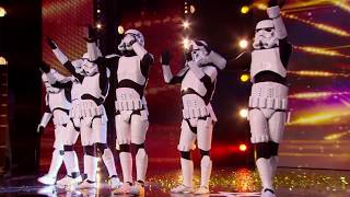 Boogie Storm make Simon’s dream come true  Auditions Week 5  Britain’s Got Talent 2016 [upl. by Kcirted]