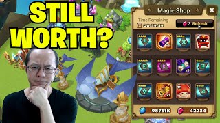 IS IT STILL WORTH TO REFRESH MAGIC SHOP AFTER RELOADED UPDATE Summoners War Reloaded [upl. by Nodnnarb207]