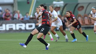 GOAL  Christine Sinclair scores a penalty kick against Dash [upl. by Ynafetse603]