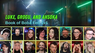 Reactors Reaction to LUKE GROGU and AHSOKA in The Book of Boba Fett Season 1 Episode 6  ORDER 66 [upl. by Hazard]