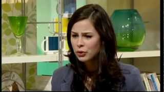 Lena MeyerLandrut  Interview on This Morning UK breakfast show [upl. by Ardnassac]